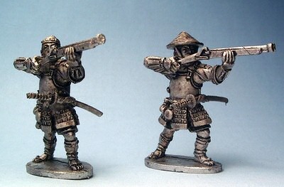 SA-011 Standing Ashigaru with teppo