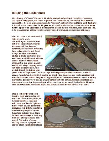 Building the Underlands