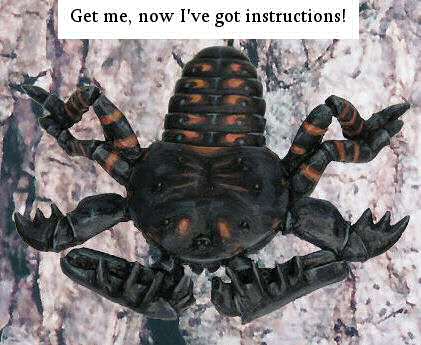 Now if only there were instructions on how to disassemble them! - Mechanized Infantry Grunt