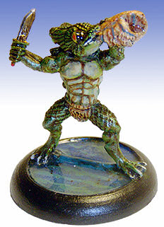 CSM-002a - Sea Devil w/Conch (Sculpted by Simon Summers)