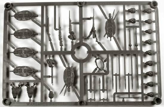 Zulu equipment/head sprue