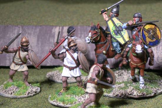 Wargames Factory Numidians and Celt Cavalry