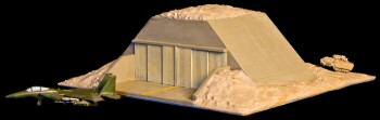 Hardened Concrete Aircraft Hangar