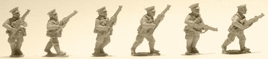 Dismounted British cavalry