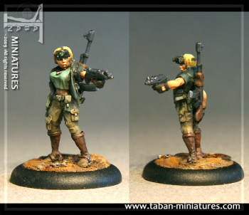 Irina, post-apo mercenary