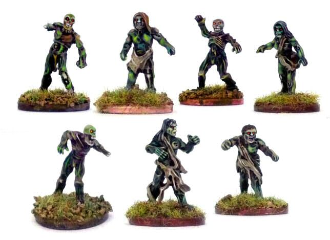 Zombies of the Nightmare Coast, by Khurasan Miniatures