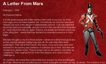 Letter from Mars