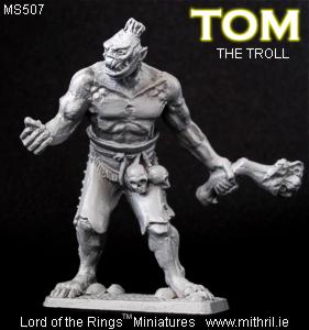 Tom the Troll from The Hobbit book