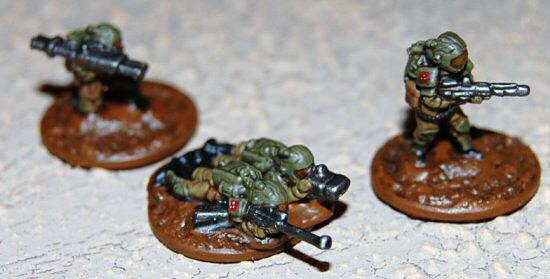 Earth Force heavy weapons