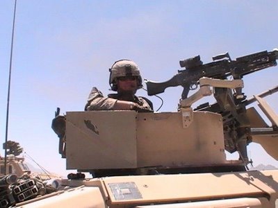 TMP member Jay Arnold during a patrol in Afghanistan