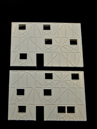 Half-timber 3-story building