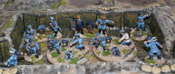 French command and support