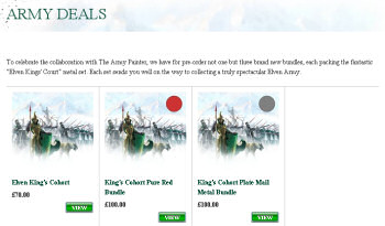 Army deals
