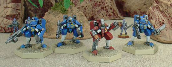 New CEF Alpha Squad for Heavy Gear Blitz