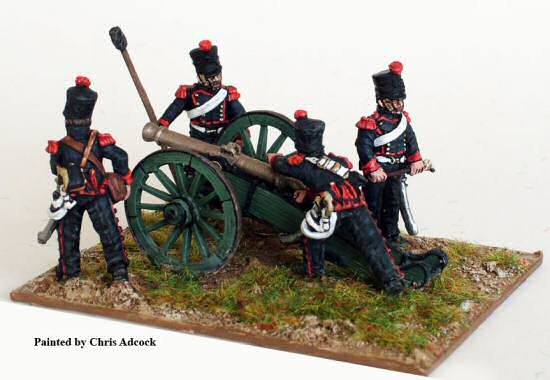 Line Horse artillery aiming 6 pdr