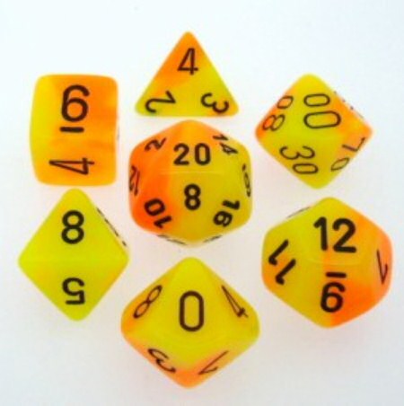 Burn Baby Burn - New Chessex Dice Release