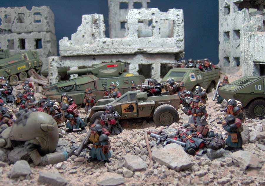 Scene from our Scrunts at War gallery