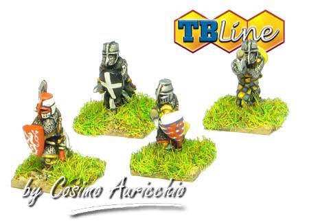 Knights on foot