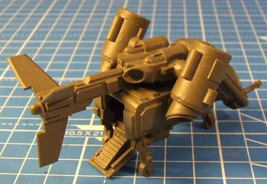 Grounded VTOL (rear)