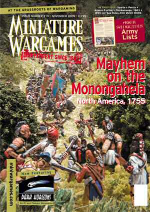November issue of Miniature Wargames
