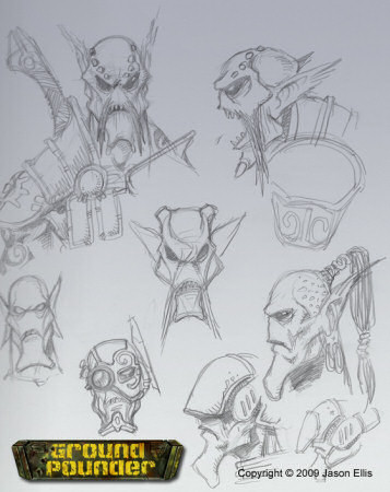 Drathi warrior concepts