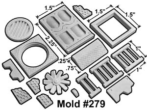Large Grate Accessory Mold