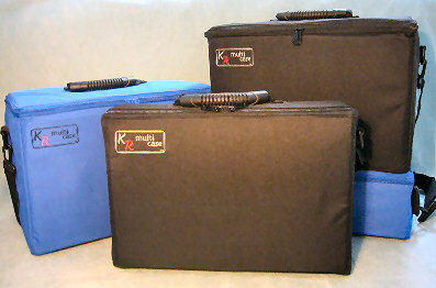Black and blue Kaiser cases