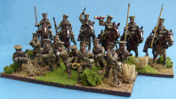 WW1 British Mounted and Dismounted Cavalry