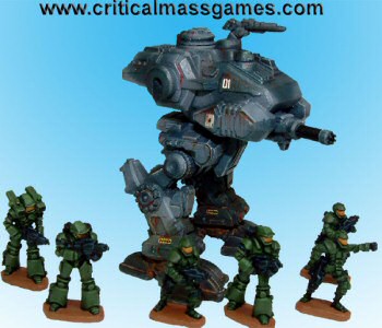 Critical Mass Games - Scout Combat Walker