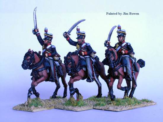 British Light Dragoons charging