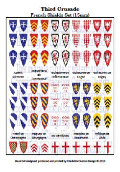 Decal Set 2 - French Crusaders