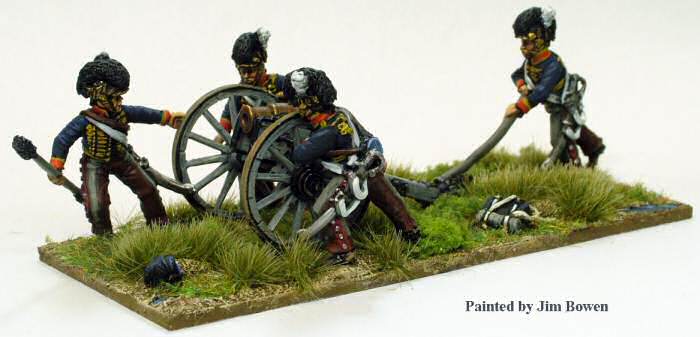 BH 48 - Royal Horse Artillery running-up 5.5 in. Howitzer