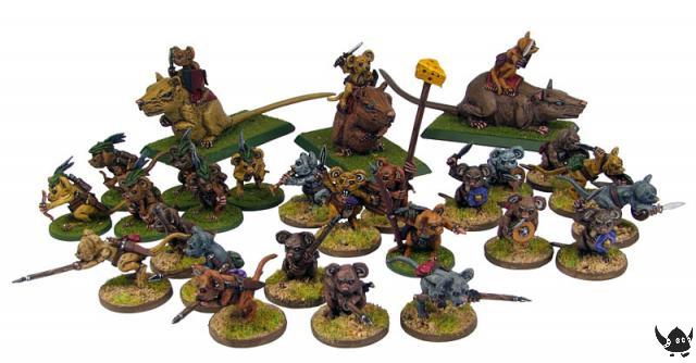 28mm Warrior Mice