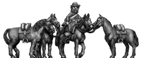 Cossack horse holder