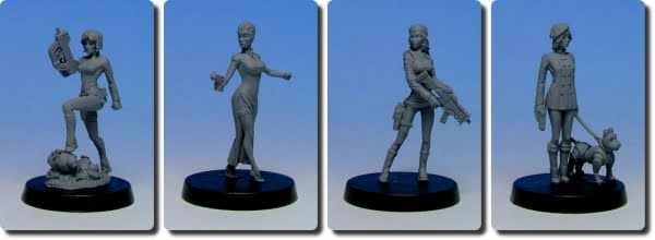 The Statuesque Girls