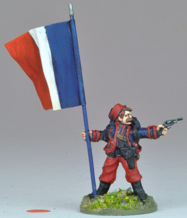 Zouave standardbearer