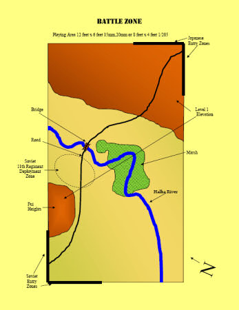 Khalkin Gol scenario map