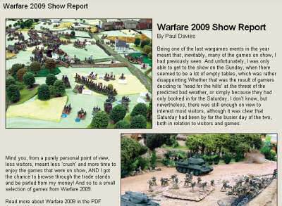 Warfare 2009 Show Report