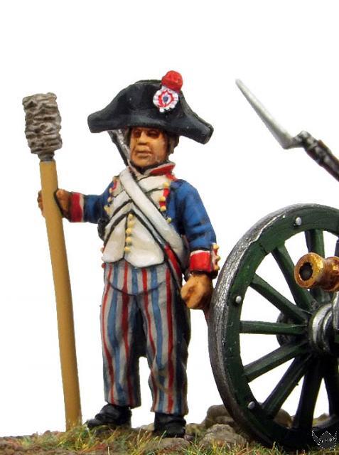 28mm French Battalion Gun