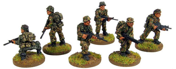 NEW 28mm Australians in Vietnam. Sculpted by Mike Broadbent