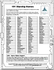 101 Starship Names