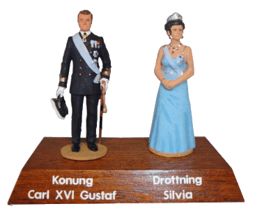 King Carl XVI Gustav and Queen Silvia of Sweden