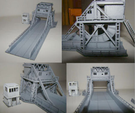 Pegasus Bridge in 15mm