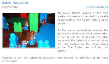 Dalek Invasion!