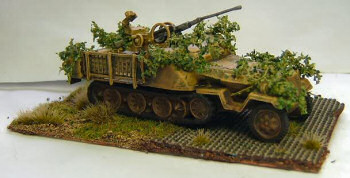 Sdkfz 251/17 with 20mm AA gun