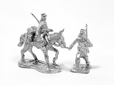 FL10 Mule company (Legionnaire marching and Legionnaire on mule)