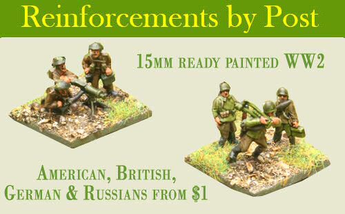 15mm Ready Painted World War Two