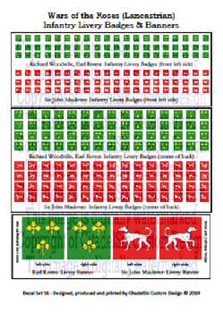 Lancastrian Decal Sets 16