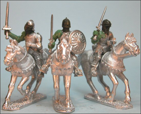 Conquistadors with swords