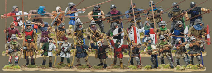 BCMED501 - MEDIEVAL INFANTRY COLLECTION